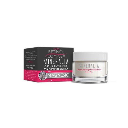 Retinol Complex Mineralia - Crema Antirughe Tonificante Protettiva Con Magnesio 50ml